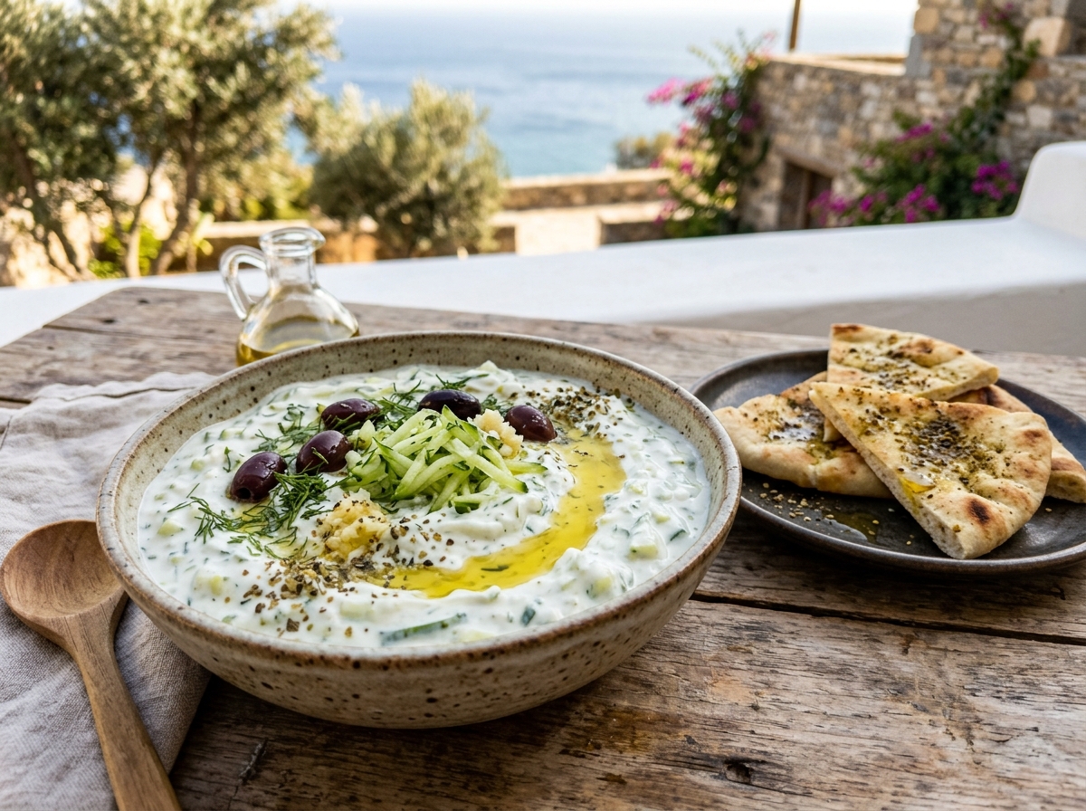 Vegan Yoğurtlu Cacık