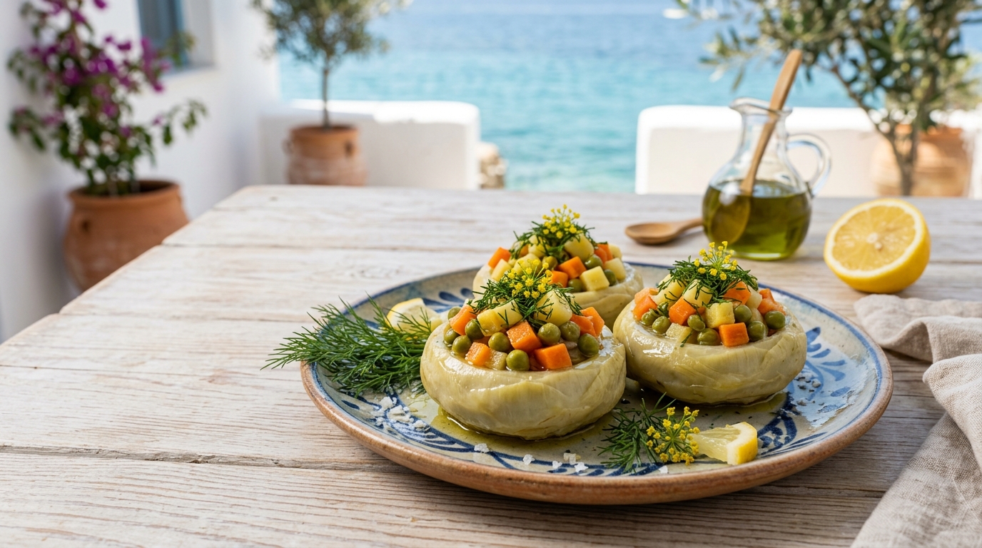 Vegan Zeytinyağlı Enginar